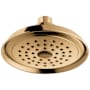 Hansgrohe Joleena 1.5 GPM Single Function Rain Shower Head Brushed Bronze