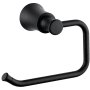 Hansgrohe Joleena Wall Mounted Euro Bar Toilet Paper Holder - Limited Lifetime Warranty Matte Black