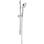 Hansgrohe Croma Select E 1.8 GPM Multi Function Hand Shower Package with Select Technology - Includes Slide Bar and Hose Chrome