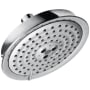 Hansgrohe Raindance Classic 1.75 GPM 3-Jet Shower Head with AirPower, EcoRight, and Quick Clean Technologies - Limited Lifetime Warranty Chrome