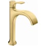 Hansgrohe Locarno 1.2 GPM Vessel Single Hole Bathroom Faucet Brushed Gold Optic