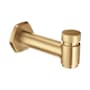 Hansgrohe Locarno 5-5/8" Integrated Diverter Tub Spout Brushed Bronze
