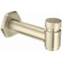 Hansgrohe Locarno 5-5/8" Integrated Diverter Tub Spout Brushed Nickel