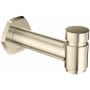 Hansgrohe Locarno 5-5/8" Integrated Diverter Tub Spout Polished Nickel