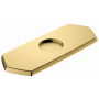 Hansgrohe Locarno 6-5/8" Escutcheon Plate Brushed Gold Optic