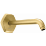 Hansgrohe Locarno 9" Wall Mounted Shower Arm Brushed Gold Optic