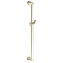 Hansgrohe Locarno 26-5/8" Wall Mounted Slide Bar - Includes 63" Hose Brushed Nickel
