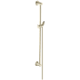 Hansgrohe Locarno 38-5/8" Wall Mounted Slide Bar - Includes 63" Hose Brushed Nickel