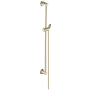 Hansgrohe Locarno 38-5/8" Wall Mounted Slide Bar - Includes 63" Hose Polished Nickel