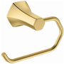 Hansgrohe Locarno Wall Mounted Euro Toilet Paper Holder Brushed Gold Optic