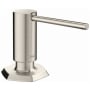 Hansgrohe Locarno Deck Mounted Soap Dispenser Steel Optic