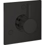 Hansgrohe Ecostat Trio/Quattro Diverter Trim for up to 3 Distinct Functions - Less Rough In Matte Black