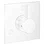 Hansgrohe Ecostat Trio/Quattro Diverter Trim for up to 3 Distinct Functions - Less Rough In Matte White