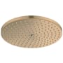 Hansgrohe Raindance S 1.75 GPM Single Function Rain Shower Head with AirPower and QuickClean Technologies Brushed Bronze