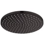 Hansgrohe Raindance S 1.75 GPM Single Function Rain Shower Head with AirPower and QuickClean Technologies Matte Black