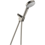 Hansgrohe Vernis Blend 1.5 GPM Multi Function Hand Shower Set with Shower Arm Holder and Hose Brushed Nickel