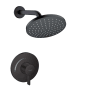 Hansgrohe Vernis Blend Shower Only Trim Package with 2.5 GPM Single Function Shower Head Matte Black