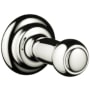 Hansgrohe C Accessories Single Robe Hook Polished Nickel