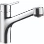Hansgrohe Talis S 1.75 GPM Pull-Out Kitchen Faucet with Locking Spray Diverter - Limited Lifetime Warranty Chrome