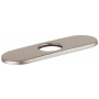 Hansgrohe E&S Accessories Base Plate for Modern Single-Hole Faucets Brushed Nickel