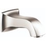 Hansgrohe Metris C Wall Mounted Tub Spout Non Diverter Polished Nickel