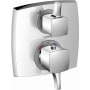 Hansgrohe Ecostat Classic Thermostatic Valve Trim Only with Integrated Volume Control for 1 Distinct Function - Less Rough In Chrome