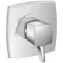 Hansgrohe Ecostat Classic Pressure Balanced Valve Trim Only with Single Lever Handle - Less Rough In Chrome