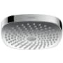 Hansgrohe Croma Select E 1.5 GPM Rain Shower Head with Select and QuickClean Technologies Chrome