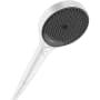 Hansgrohe Rainfinity 1.75 GPM Multi Function Hand Shower with EcoRight, Quick Clean and Select Button Matte White