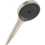 Hansgrohe Rainfinity 1.75 GPM Multi Function Hand Shower with EcoRight, Quick Clean and Select Button Brushed Nickel