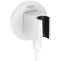 Hansgrohe FixFit S Round Wall Elbow with Handshower Holder - Less Hose Matte White