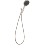 Hansgrohe Rainfinity 2.5 GPM Multi Function Hand Shower Set with Shower Arm Holder and Hose Brushed Nickel