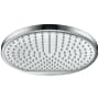 Hansgrohe Crometta S 1.75 GPM Single Function Rain Shower Head with QuickClean Technology Chrome