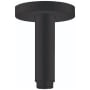 Hansgrohe Raindance E Ceiling Mount Shower Arm - Limited Lifetime Warranty Matte Black