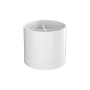 Hansgrohe WallStoris Tumbler with Removable Partition and EasyClick Technology Matte White