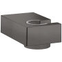 Hansgrohe iBox Wall Mounted Hand Shower Holder Brushed Black Chrome
