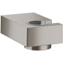 Hansgrohe iBox Wall Mounted Hand Shower Holder Brushed Nickel