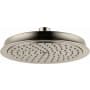 Hansgrohe Raindance Classic Rain 2.5 GPM Shower Head Brushed Nickel