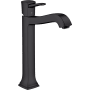 Hansgrohe Metropol Classic 1.2 GPM Single Hole Bathroom Faucet with Pop-Up Drain Assembly Matte Black