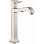 Hansgrohe Metropol Classic 1.2 GPM Single Hole Bathroom Faucet with Pop-Up Drain Assembly Brushed Nickel