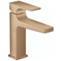 Hansgrohe Metropol 1.2 (GPM) Single Hole Bathroom Faucet with Pop-Up Drain - Limited Lifetime Warranty Brushed Bronze