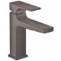 Hansgrohe Metropol 1.2 (GPM) Single Hole Bathroom Faucet with Pop-Up Drain - Limited Lifetime Warranty Brushed Black Chrome