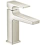 Hansgrohe Metropol 1.2 (GPM) Single Hole Bathroom Faucet with Pop-Up Drain - Limited Lifetime Warranty Polished Nickel