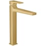 Hansgrohe Metropol 1.2 (GPM) Single Hole Bathroom Faucet - Limited Lifetime Warranty Brushed Gold Optic