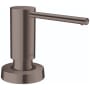 Hansgrohe Talis Deck Mounted Soap Dispenser with 16 oz Capacity Brushed Black Chrome