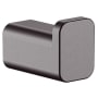 Hansgrohe AddStoris Single Robe Hook Brushed Black Chrome