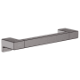 Hansgrohe AddStoris 13-11/16" Towel Bar Brushed Black Chrome