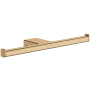 Hansgrohe AddStoris Wall Mounted Euro Toilet Paper Holder Brushed Bronze
