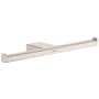 Hansgrohe AddStoris Wall Mounted Euro Toilet Paper Holder Brushed Nickel
