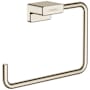 Hansgrohe AddStoris 7-7/16" Wall Mounted Towel Ring Polished Nickel